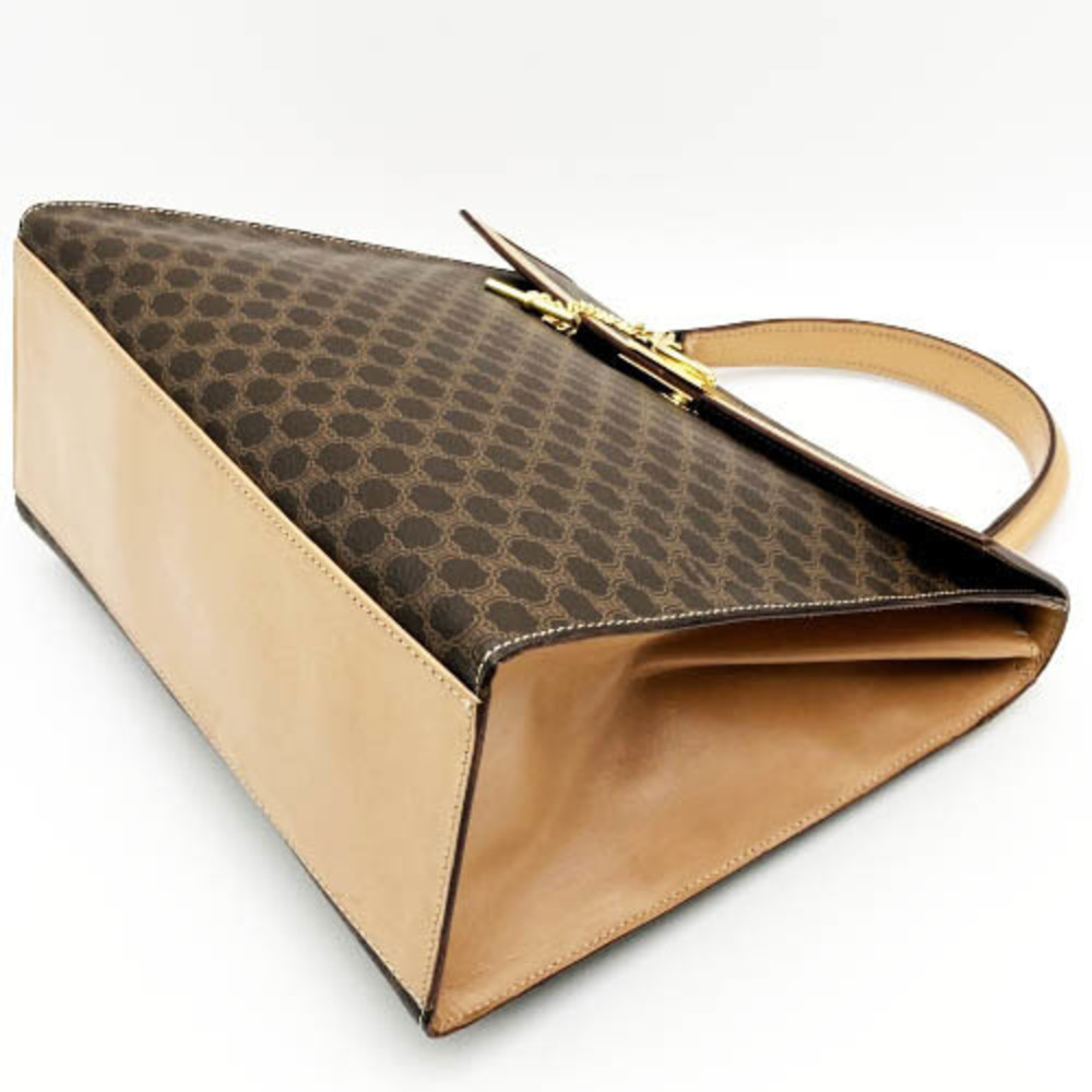 Celine Turnlock Macadam Pattern Brown - image 3